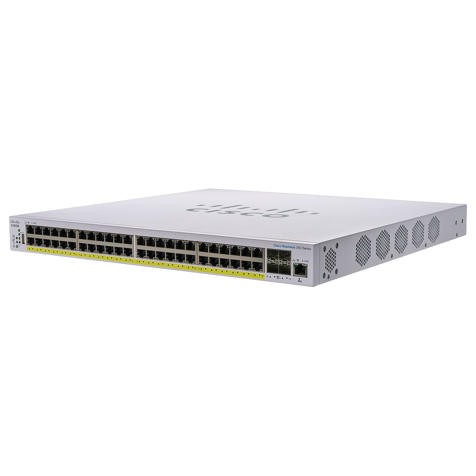 Cisco CBS350-48P-4X-EU Network Switch Managed L2/L3 Gigabit Ethernet (10/100/1000) Silver